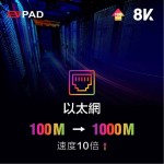 EVPad 11P 8K 易播电视盒子 4GB+64GB AI 搜索 网络机顶盒 解码器 播放器 TV Box 11P